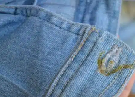 tirar ferrugem da roupa