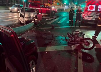 Motociclista morre em acidente em um cruzamento de avenidas em Jundiaí